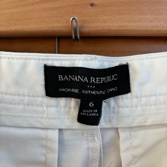 NWT Banana Republic high rise authentic chino, Size 6 - Picture 11 of 13